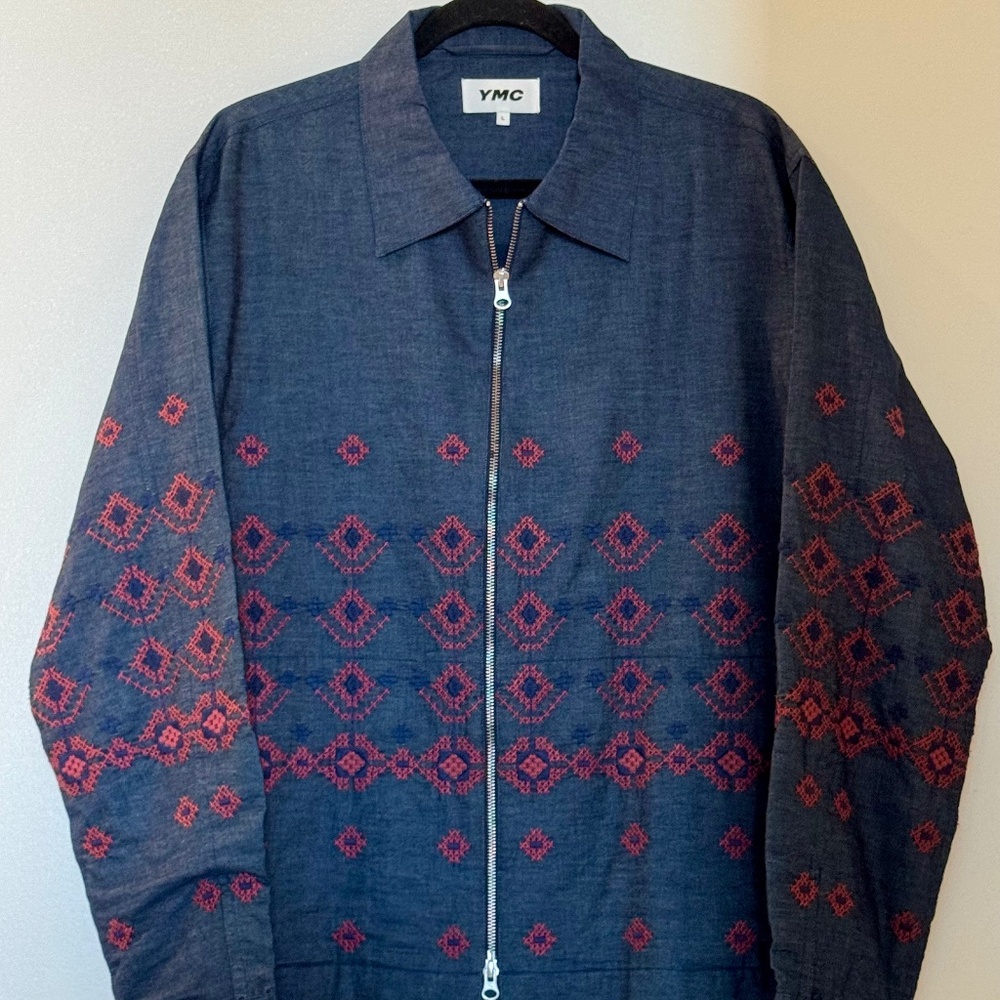YMC Lightweight Selvedge Denim Jacket Size L